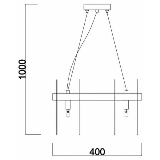 Подвесной светильник Freya Deserto FR5141PL-08BS1