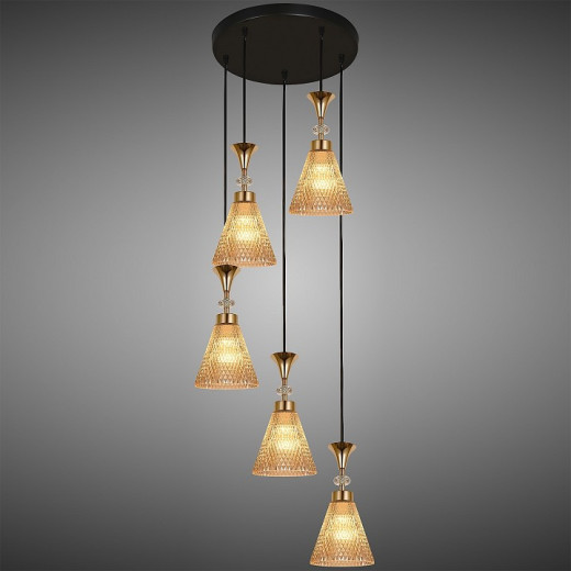 Подвесной светильник Reluce 02005 02005-0.9-05  AMBER