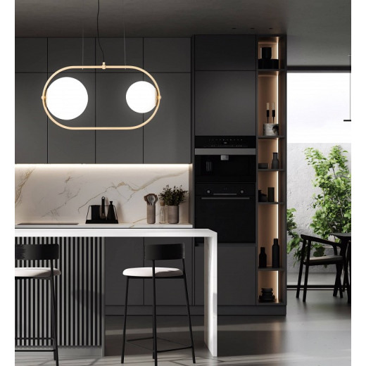Подвесной светильник LUMINA DECO PANARI LDP 1210-2 BK
