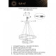 Подвесной светильник Aployt Barb APL.085.03.45