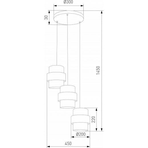 Подвесной светильник TK Lighting Calisto 5981 Calisto