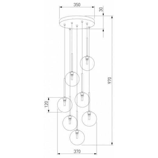 Подвесной светильник Eurosvet Nilos 5362 Nilos