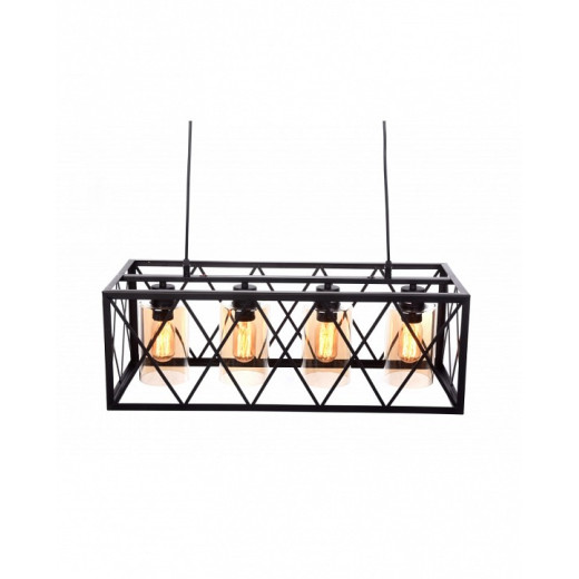 Подвесной светильник LUMINA DECO Nortis LDP 11535-4 BK