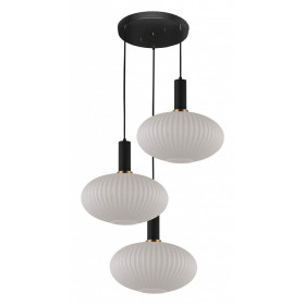 Подвесной светильник LUMINA DECO Floril LDP 1216-3 WT+BK