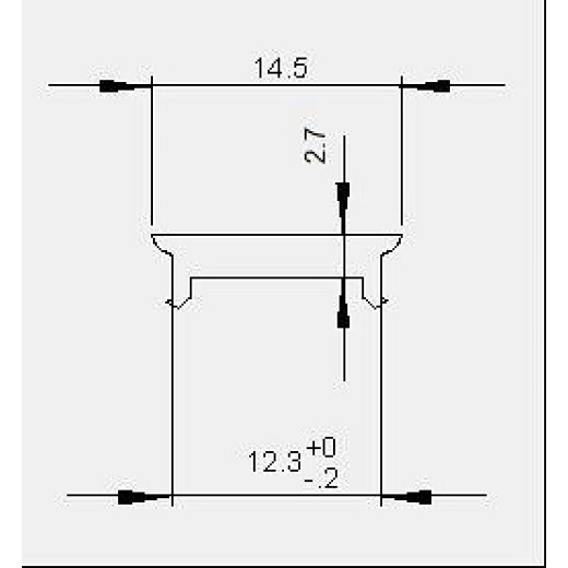 Профиль накладной Deko-Light P-02-10 983082