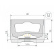 Профиль накладной гибкий Arlight WPH-FLEX 062840