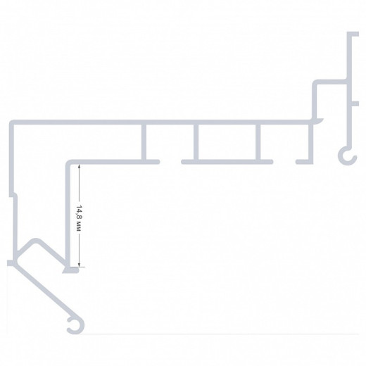 Профиль для карнизов Apeyron Electrics  08-59