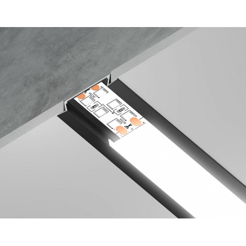 Профиль встраиваемый Ambrella Light GP GP1100BK