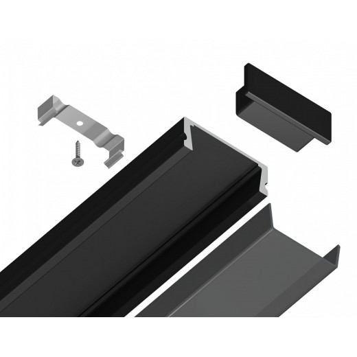 Профиль накладной Ambrella Light GP GP1700BK/BK