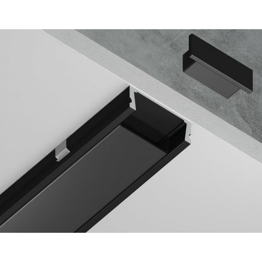 Профиль накладной Ambrella Light GP GP1700BK/BK