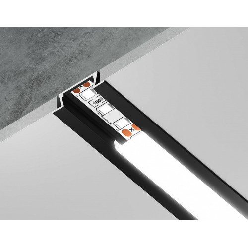 Профиль встраиваемый Ambrella Light GP GP1001BK