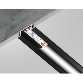 Профиль встраиваемый Ambrella Light GP GP1001BK/BK