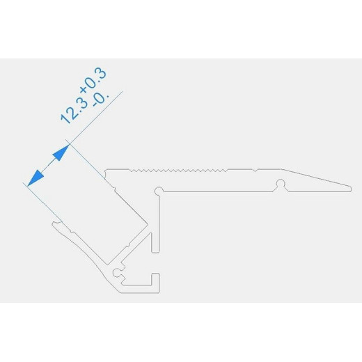 Профиль накладной Deko-Light AL-01-10 970503