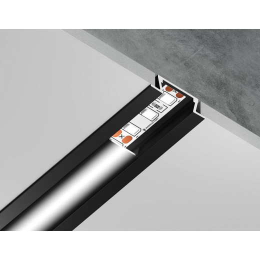 Профиль встраиваемый Ambrella Light GP GP1001BK/BK