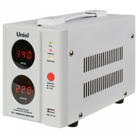 Стабилизатор Uniel RS-1 1000W/RX/U WHITE REF UL-00012789