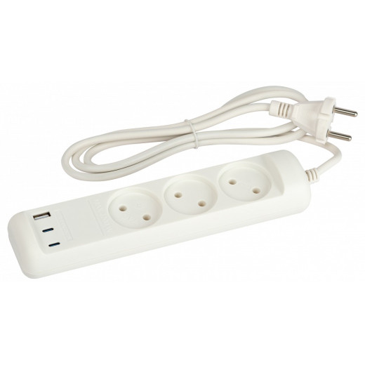 Удлинитель Эра  U-3-1,5m-USB-W