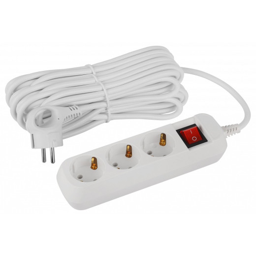 Удлинитель с выключателем Эра  UDL-16-3100-ES