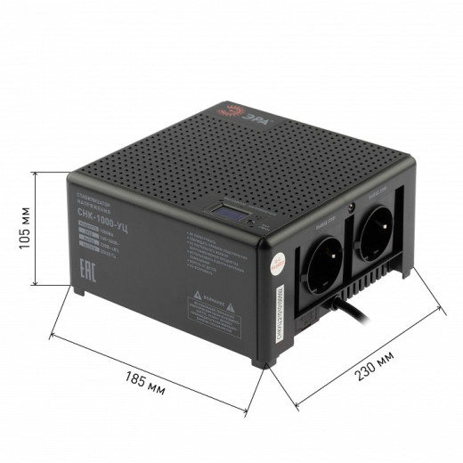 Стабилизатор напряжения Эра  CНК-1000-УЦ