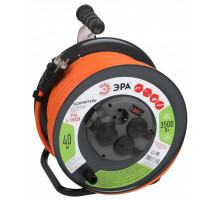 Удлинитель с выключателем Эра  RMx-4es-3x2.5-40m-IP44