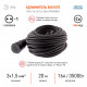 Удлинитель Эра  UPx-1e-3x1,5-20m-IP44(KG)