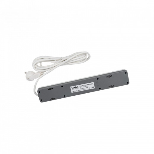 Сетевой фильтр Uniel S-GSR5-3 U2C1 WHITE/GREY UL-00012109