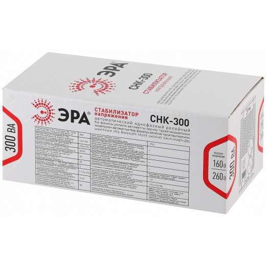 Стабилизатор напряжения Эра  СНК-300