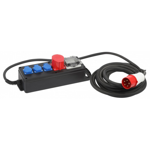 Удлинитель Эра  IND380-SF-4e-5x4-20m-IP44