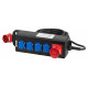 Удлинитель Эра  IND380-U-5e-5x2,5-10m-IP44