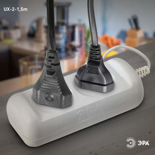 Удлинитель Эра  UX-2-1,5m