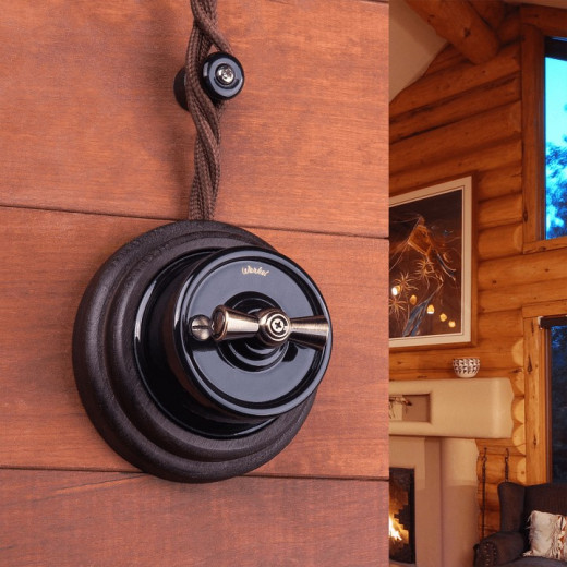 Провод электропитания Werkel Ретро 3х2,5 (коричневый) W6453614