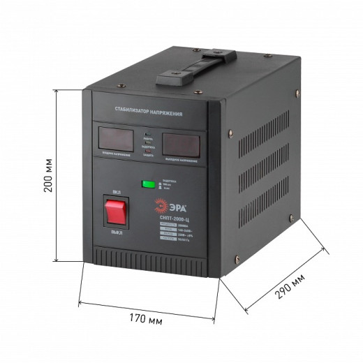 Стабилизатор напряжения Эра  СНПТ-2000-Ц