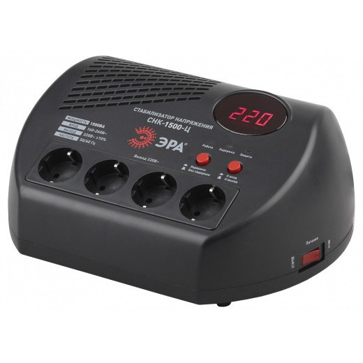 Стабилизатор напряжения Эра  СНК-1500-Ц