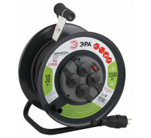 Удлинитель Эра  RMx-4es-3x2.5-30m-IP44(KG)