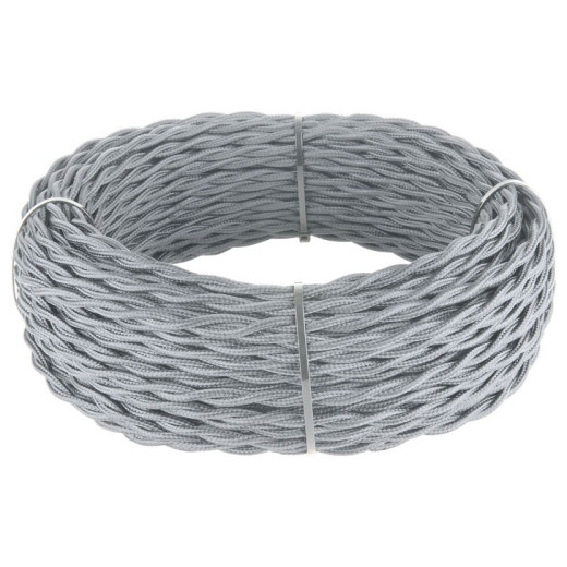 Провод электрический Werkel Ретро 3х2,5 (серый) W6453615