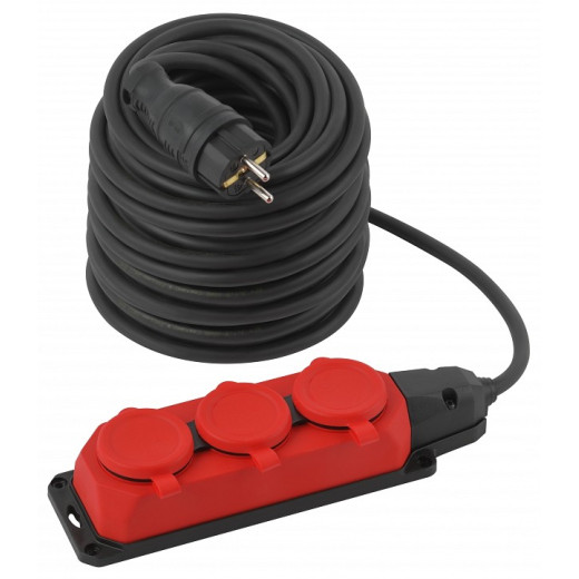 Удлинитель Эра  UK-3e-3x1,5-40m-IP44(KG)