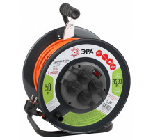 Удлинитель Эра  RMx-4es-3x1.5-50m-IP44