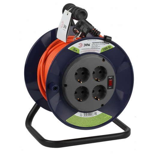 Удлинитель Эра  RPx-4es-3х0.75-20m