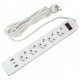 Сетевой фильтр Uniel S-GSR5-3 U2C1 WHITE/GREY UL-00012109