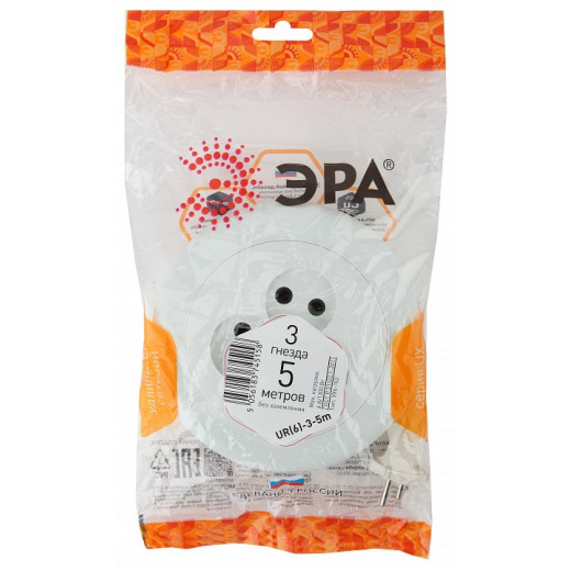 Удлинитель Эра  UR(6)-3-5m