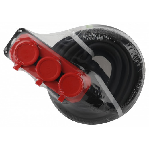 Удлинитель Эра  UK-3e-3x1,5-20m-IP44(KG)