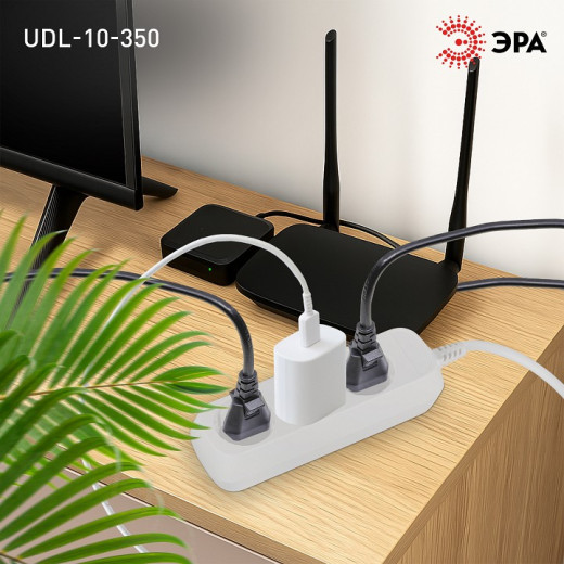 Удлинитель Эра  UDL-10-350