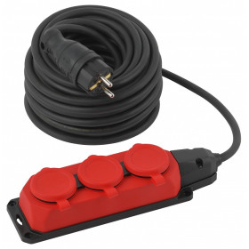 Удлинитель Эра  UK-3e-3x1,5-20m-IP44(KG)