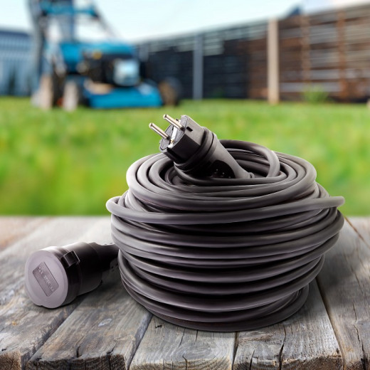 Удлинитель Эра  UPx-1e-3x2,5-50m-IP44(KG)