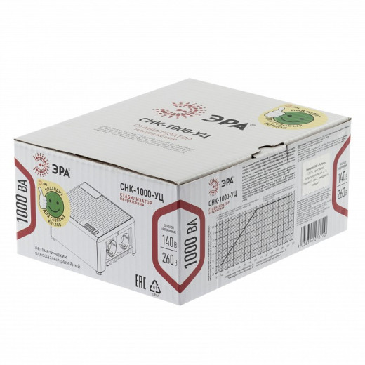 Стабилизатор напряжения Эра  CНК-1000-УЦ
