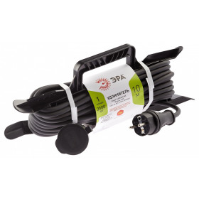 Удлинитель Эра  UFx-1e-3x1,5-10m-IP44(KG)