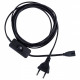 Удлинитель Volpe USN-012-5500W-02/100LUX-WH UL-00011863