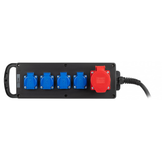 Удлинитель Эра  IND380-U-5e-5x2,5-10m-IP44