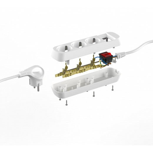 Удлинитель с выключателем Эра  UDL-10-350-ES