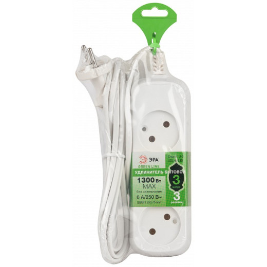 Удлинитель Эра  UDL-6-330