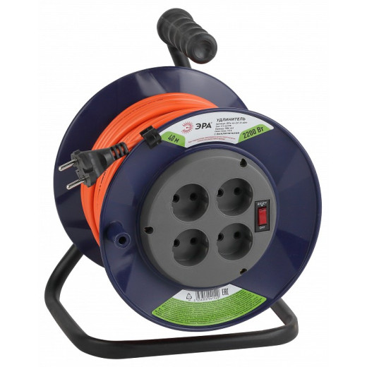 Удлинитель Эра  RPx-4s-2x1.0-40m